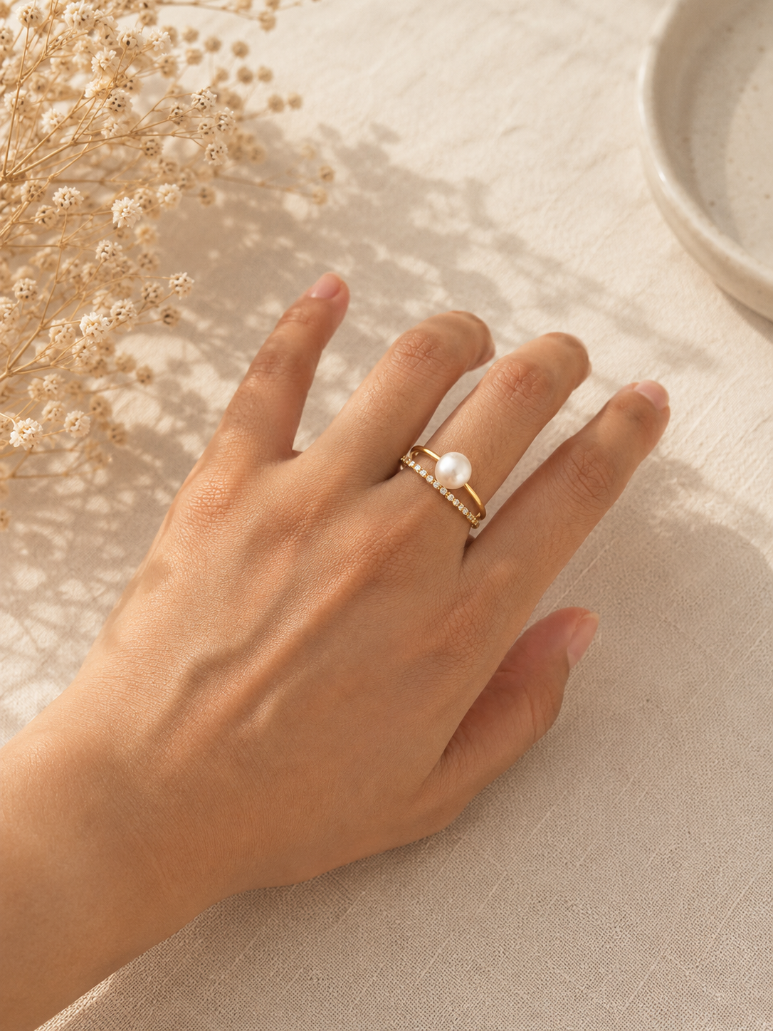 Amis Pearl Ring