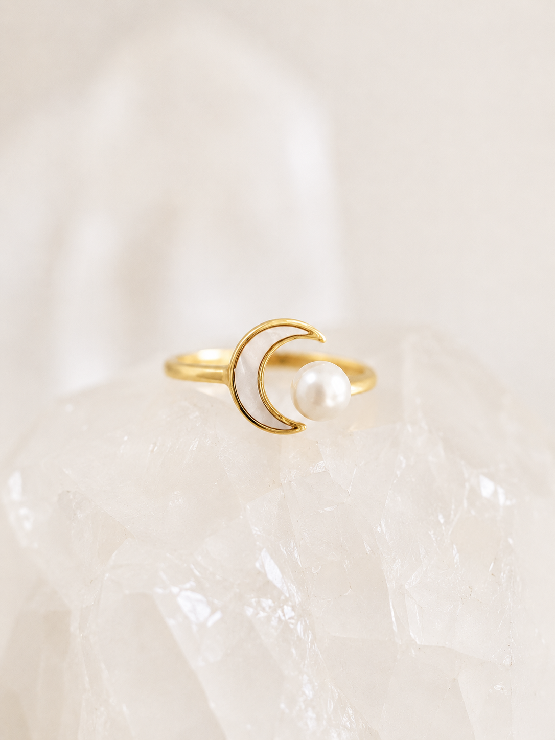 Rime Pearl Ring