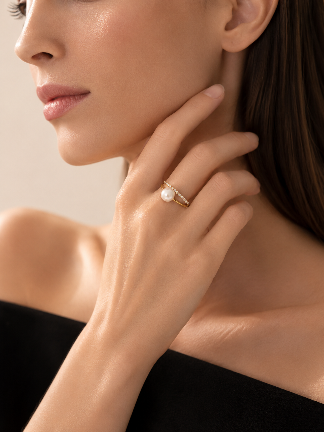 Amis Pearl Ring