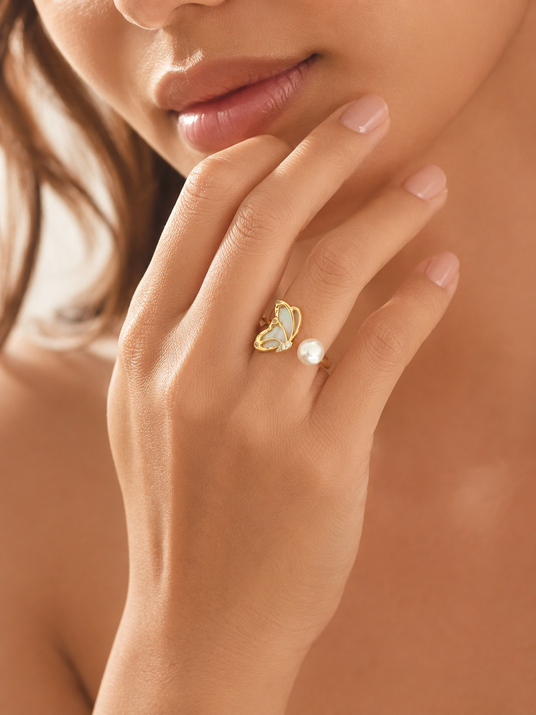 Mireille Pearl Ring