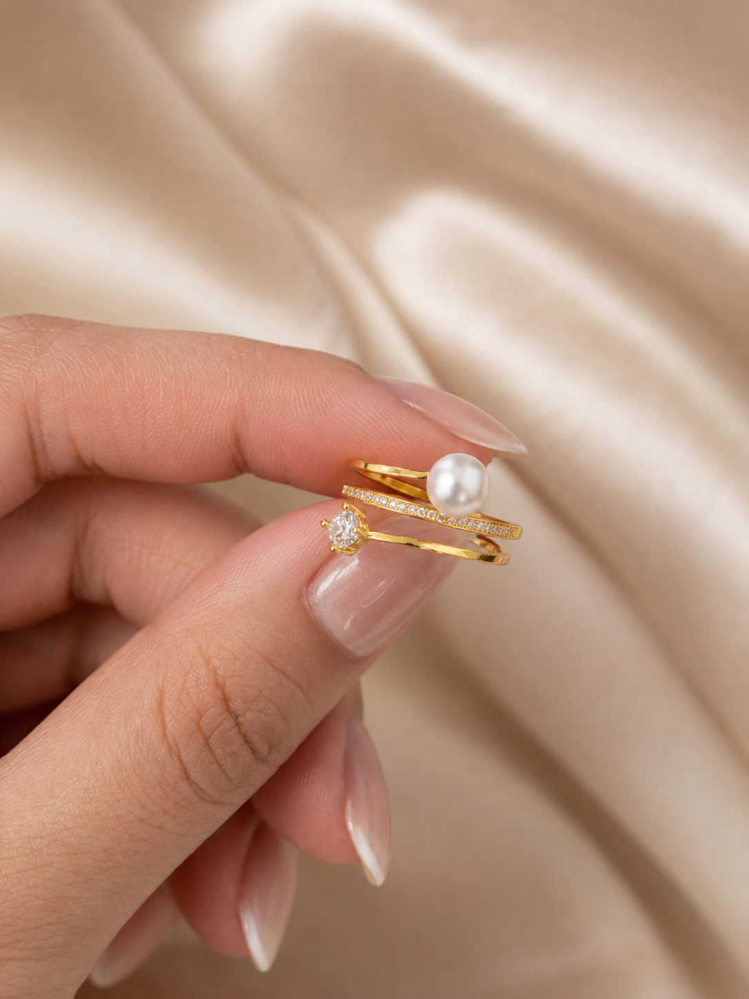 Elle Pearl Ring