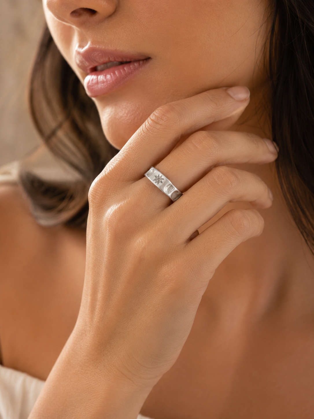 Celeste Silver Ring