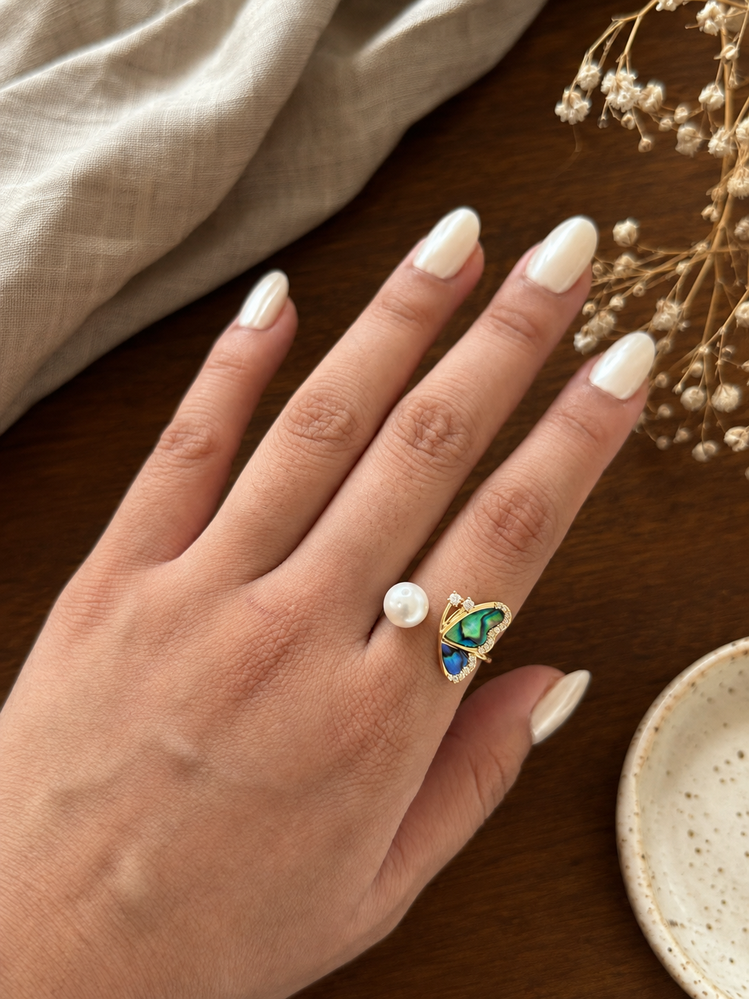 Marina Pearl Ring