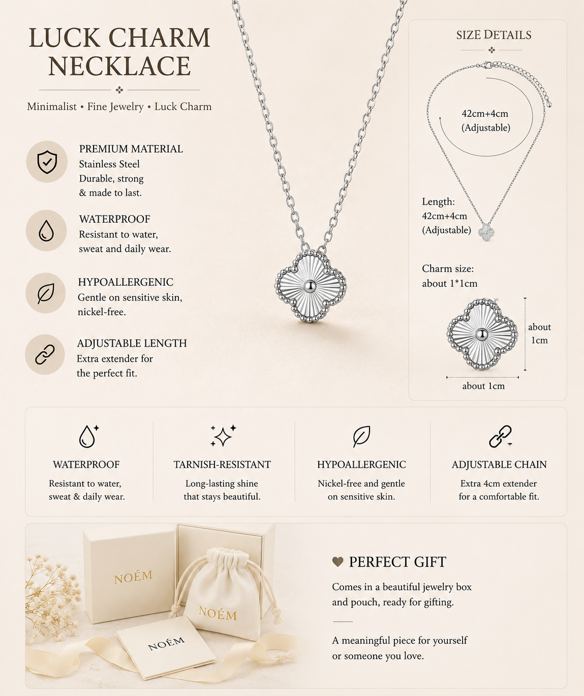 Aylin Necklace (Silver)