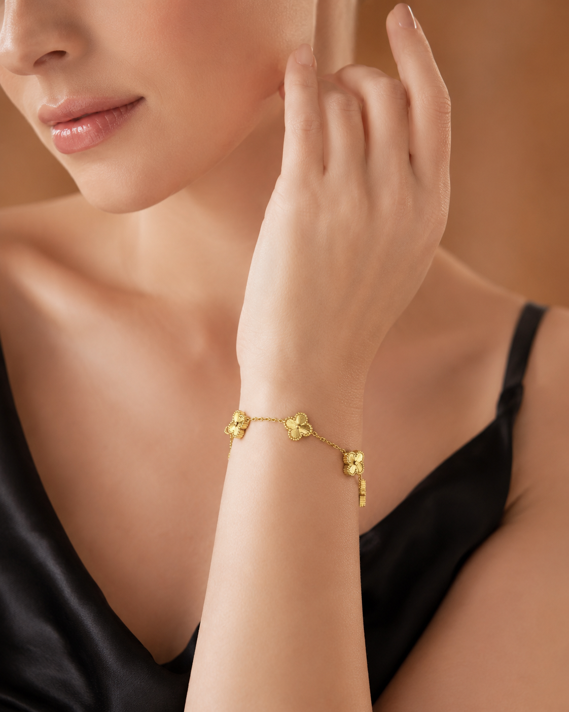 Clover Gold Bracelet