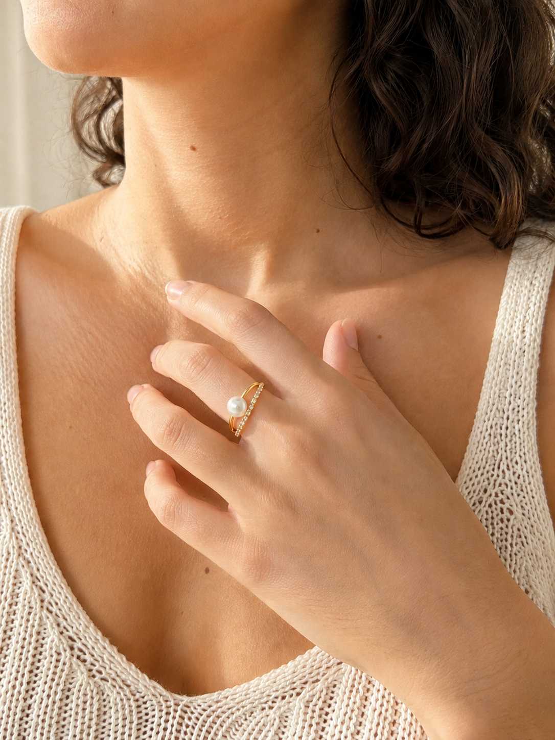 Amis Pearl Ring