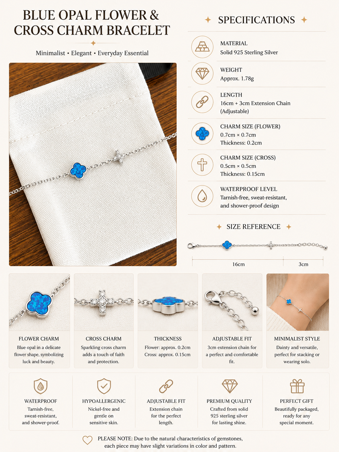 Thetis Silver Bracelet