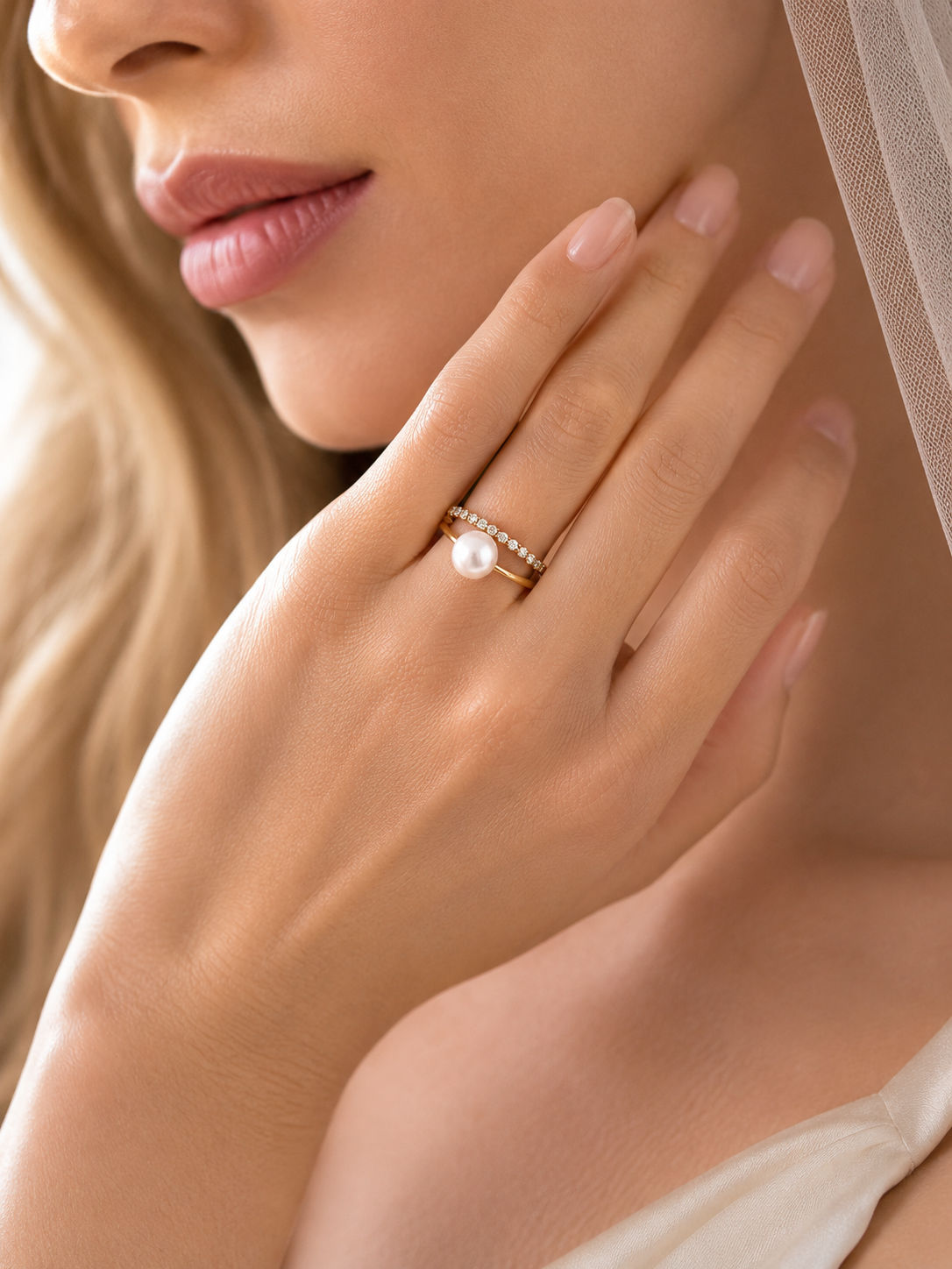 Amis Pearl Ring (gold)