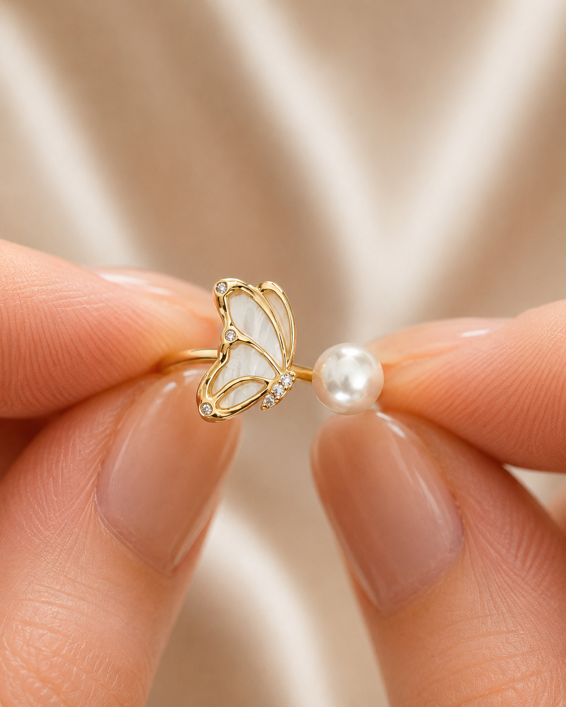 Mireille Pearl Ring
