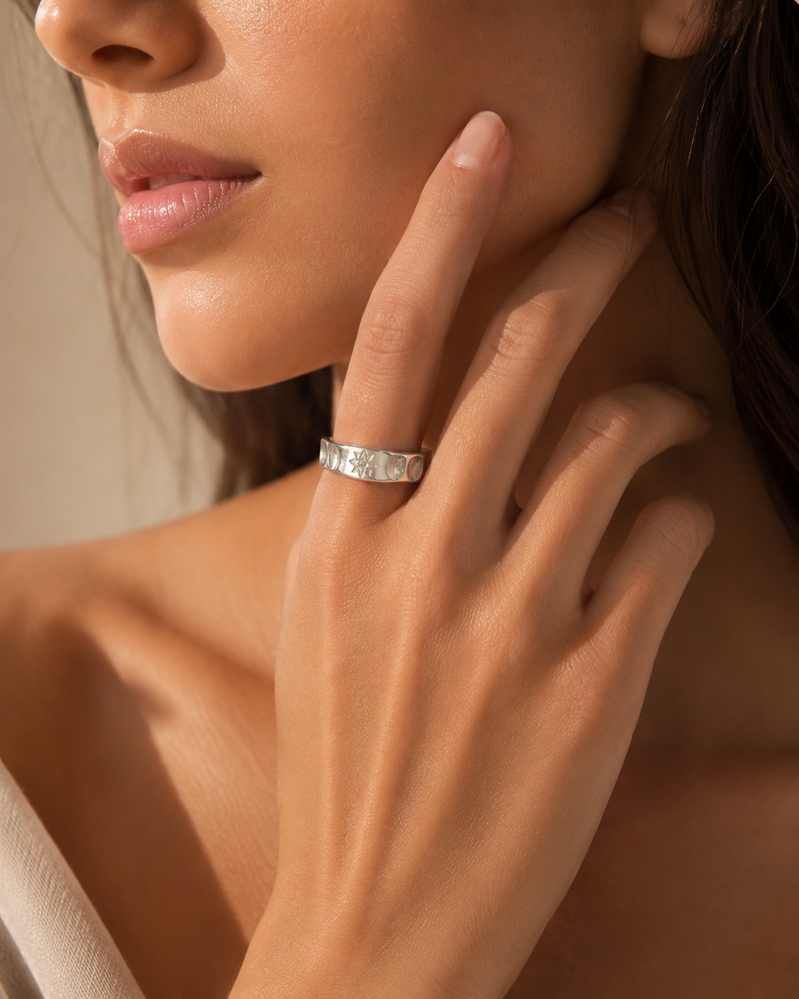 Celeste Silver Ring