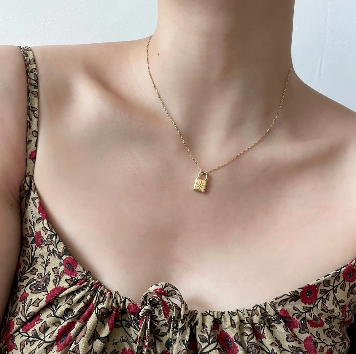 Cecily Lock Necklace
