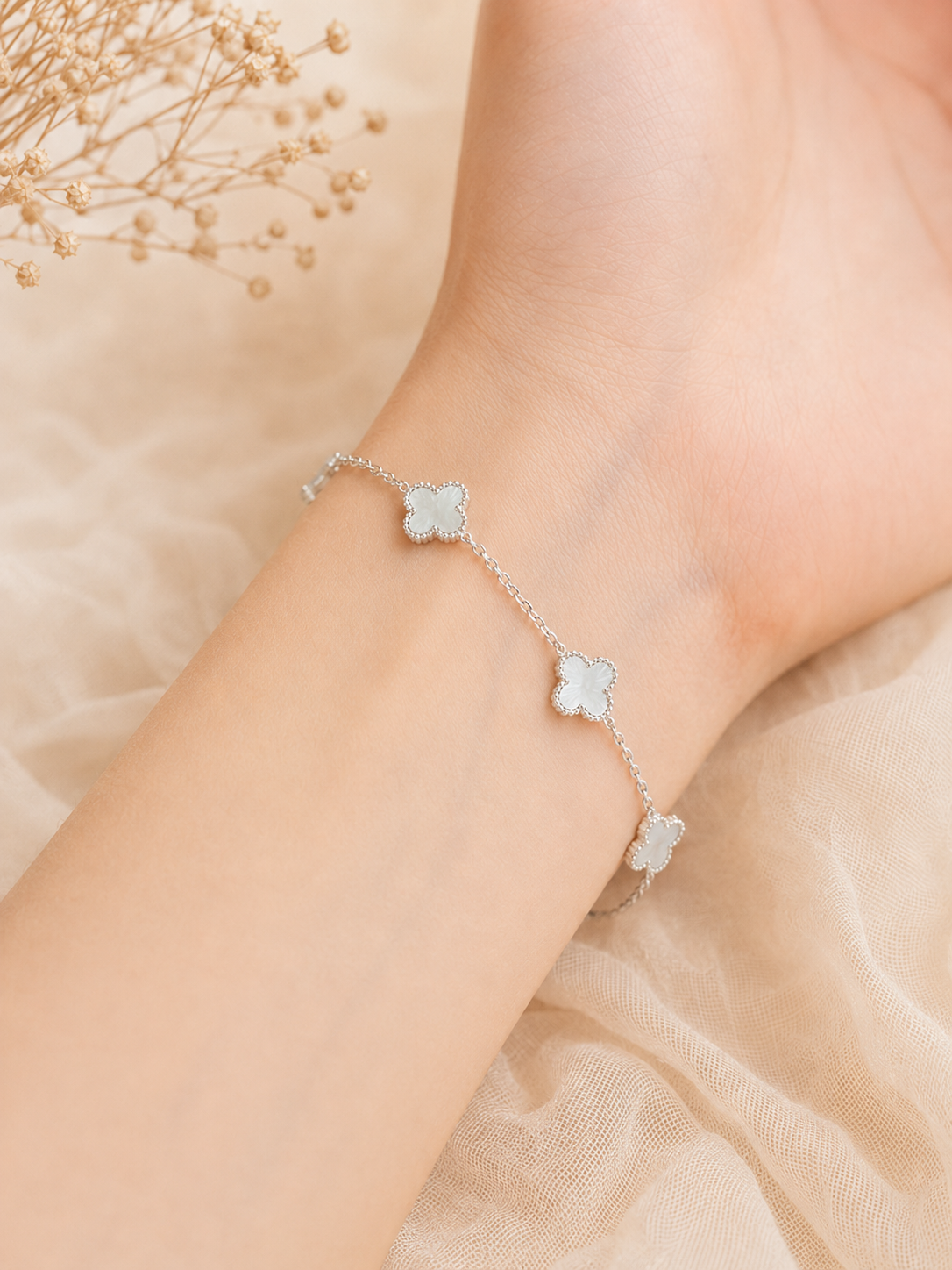 Veda Silver Bracelet