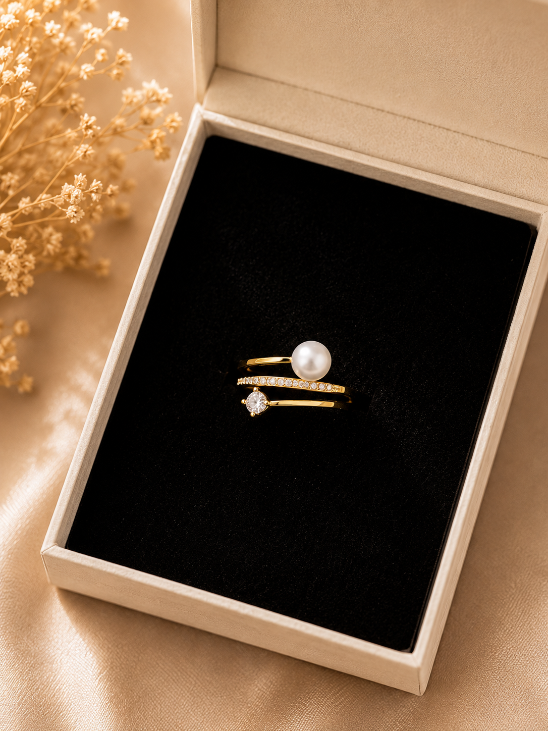 Elle Pearl Ring