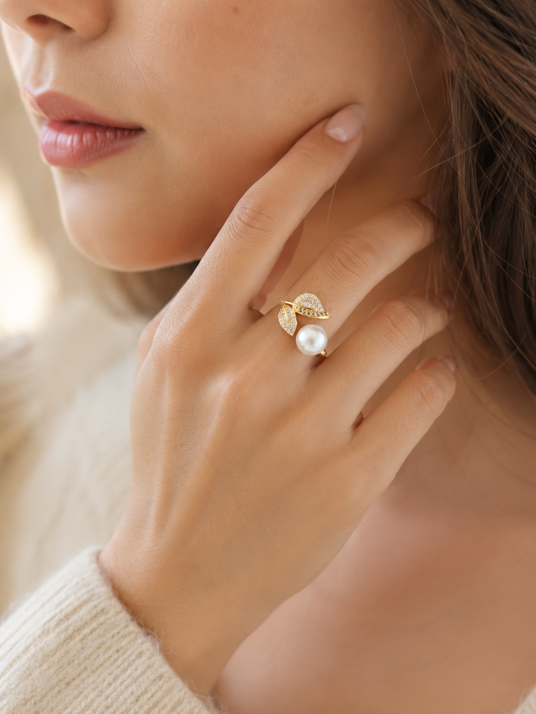 Thalia Pearl Ring