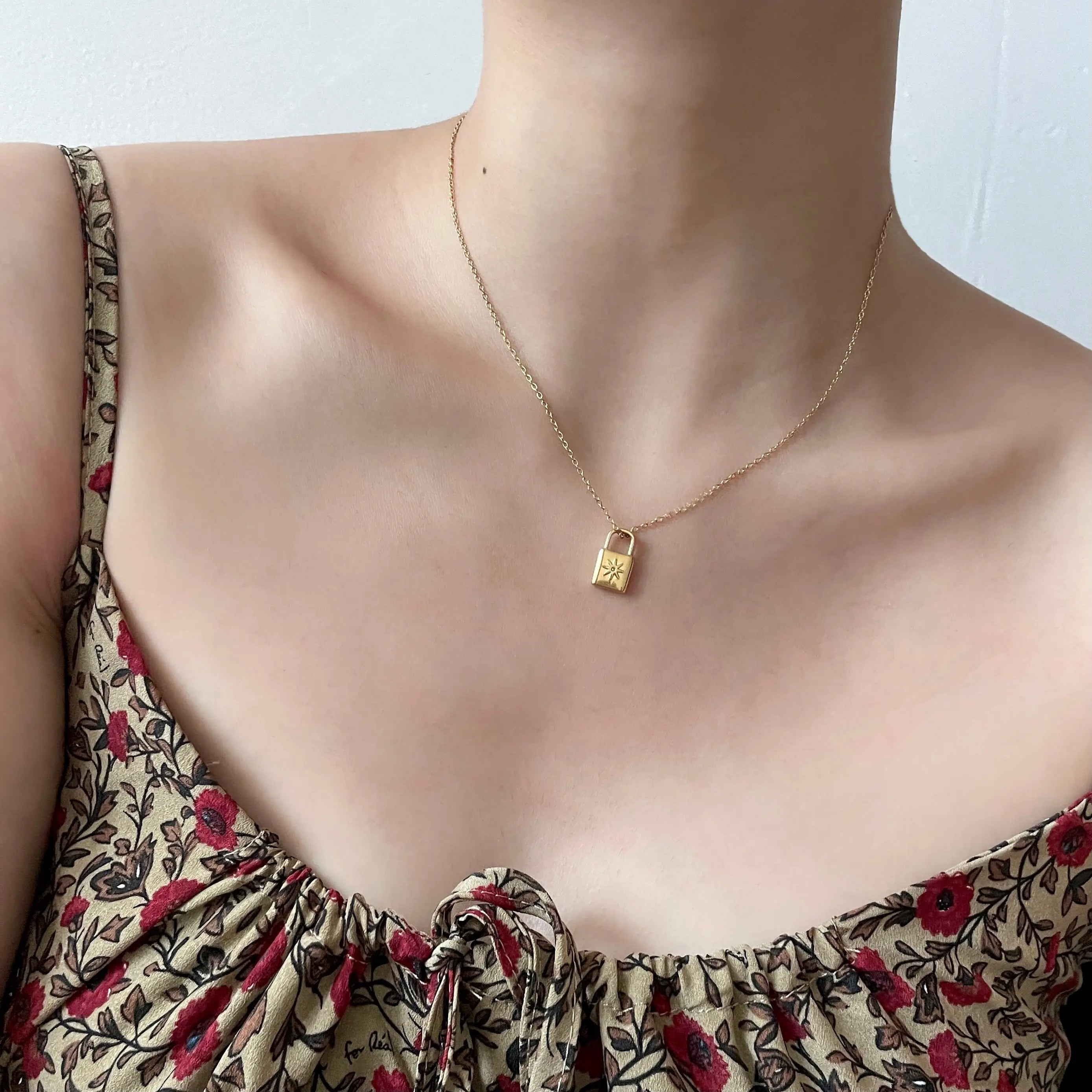 Valeria Lock Necklace