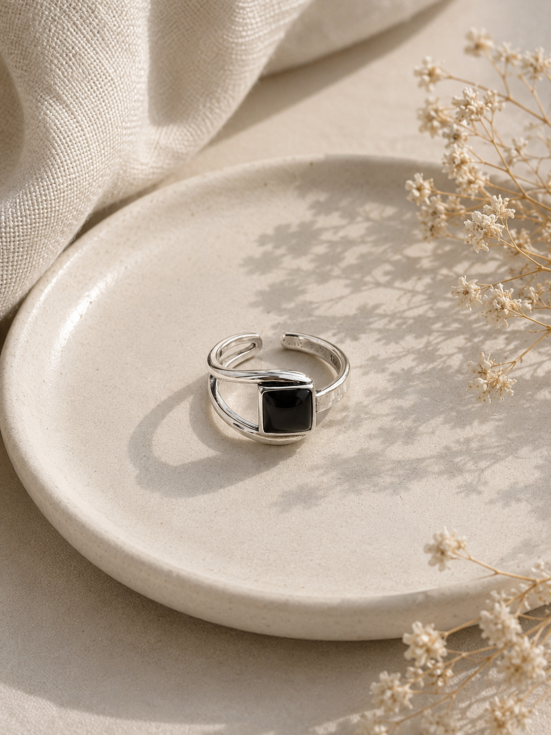 Sage Silver Ring