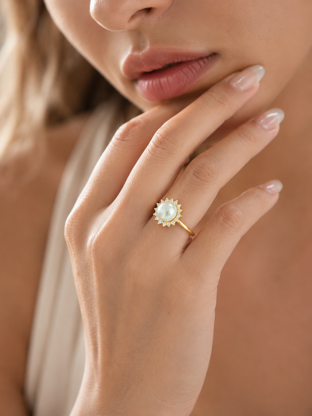 Aurelia Pearl Ring