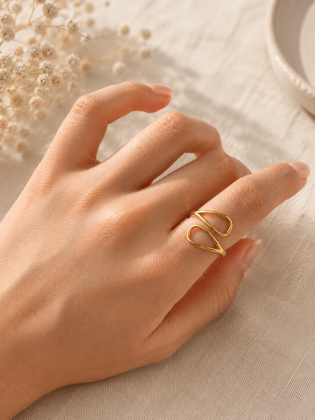 Petra Gold Ring