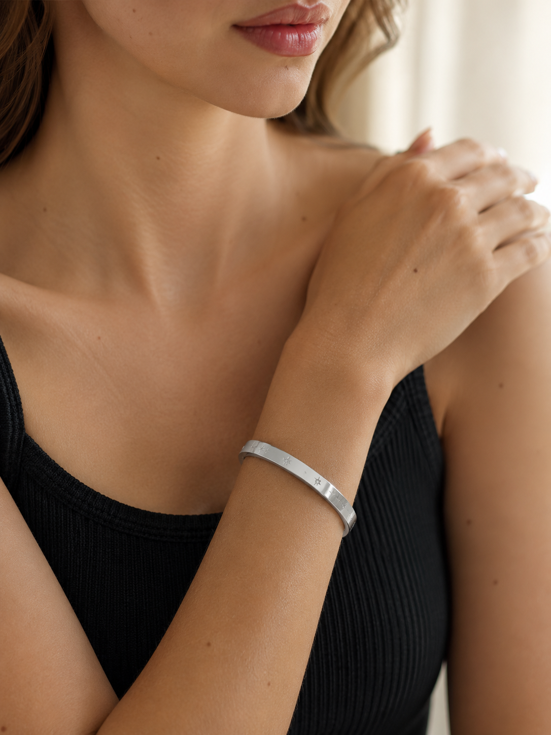 Quinn Bangle (Silver)