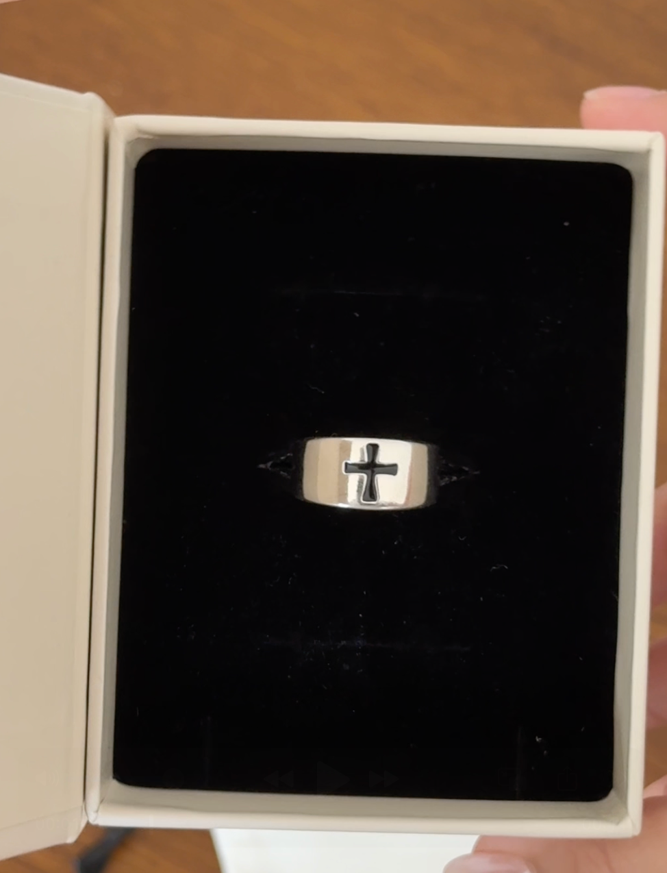 Cyril Cross Ring