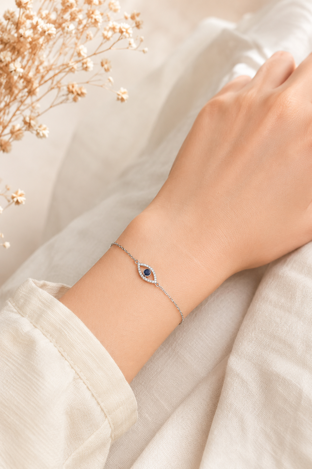 Elowyn Silver Bracelet