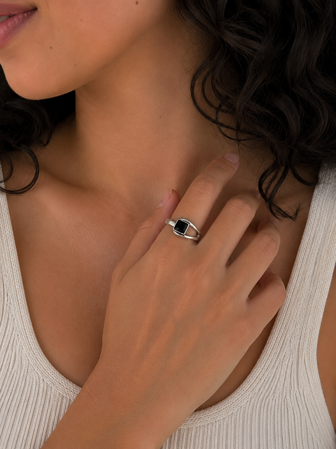 Sage Silver Ring