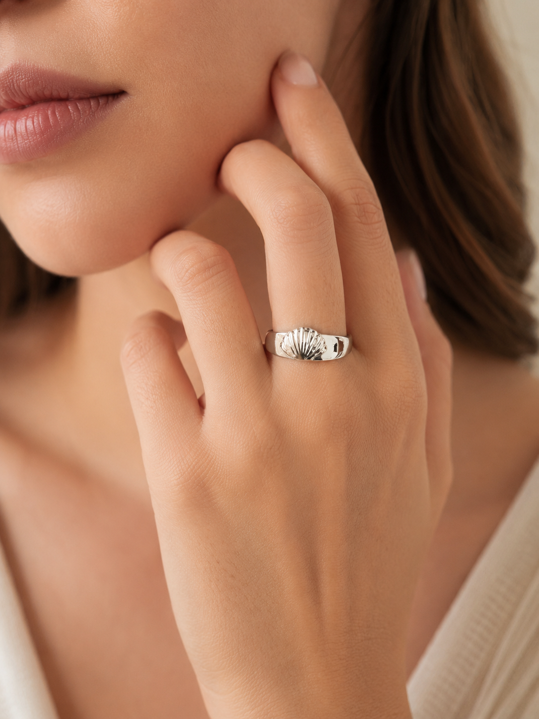 Eden Shell Ring