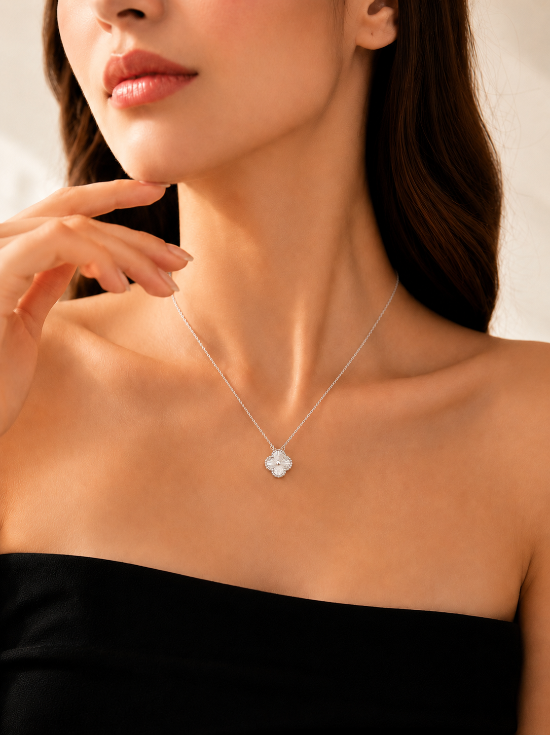 Aylin Necklace (Silver)