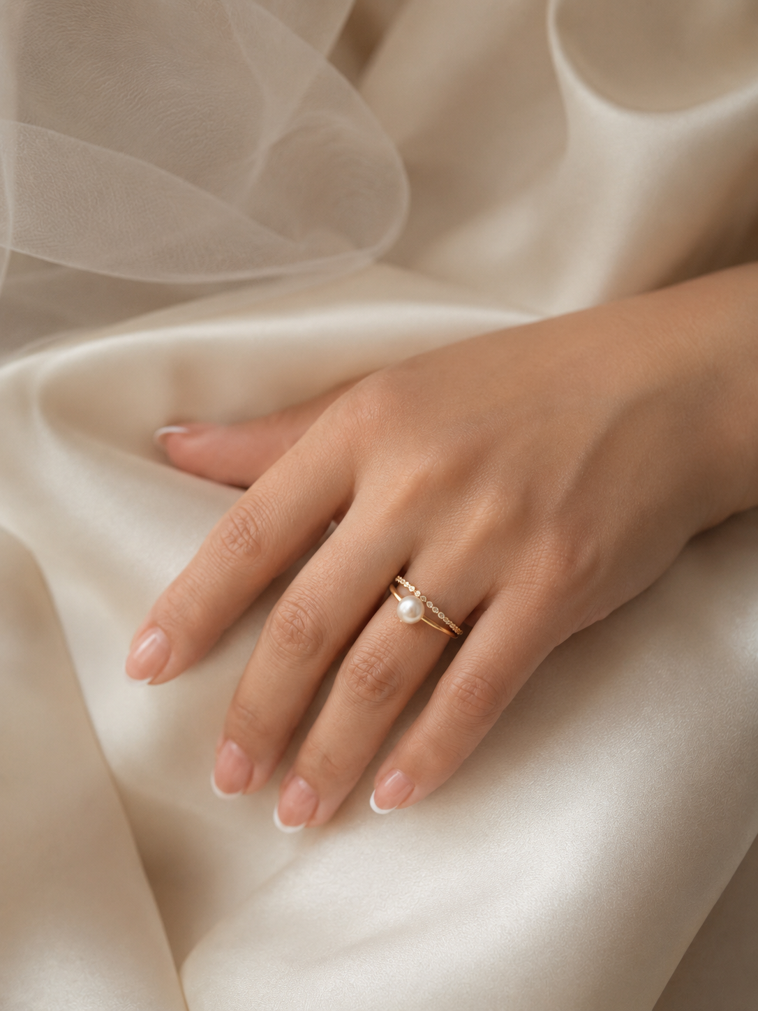 Amis Pearl Ring (gold)