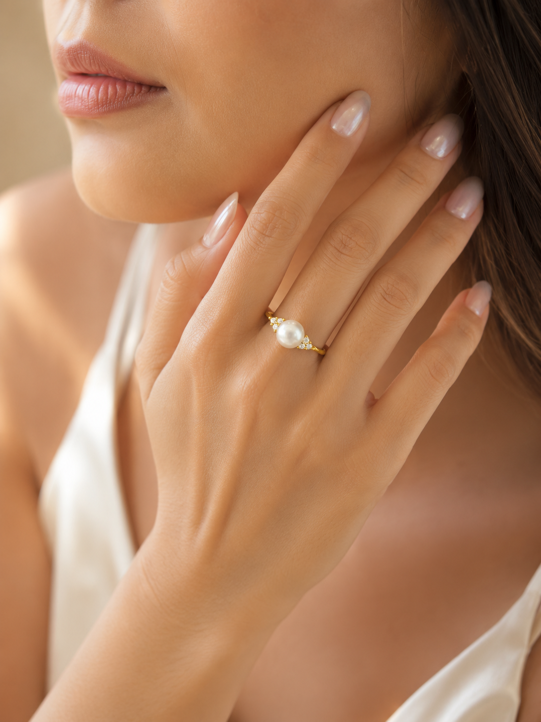Daria Pearl Ring