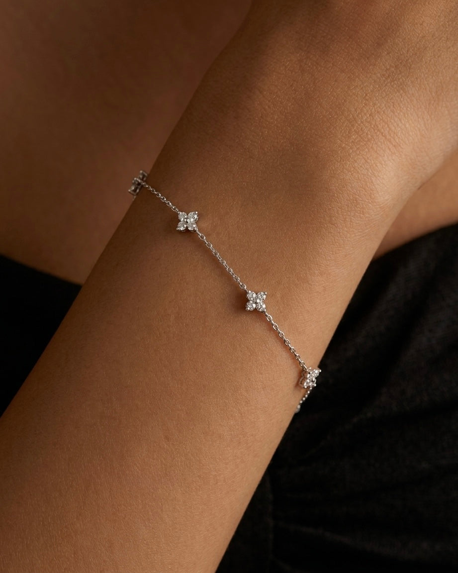 Caelia Silver Bracelet