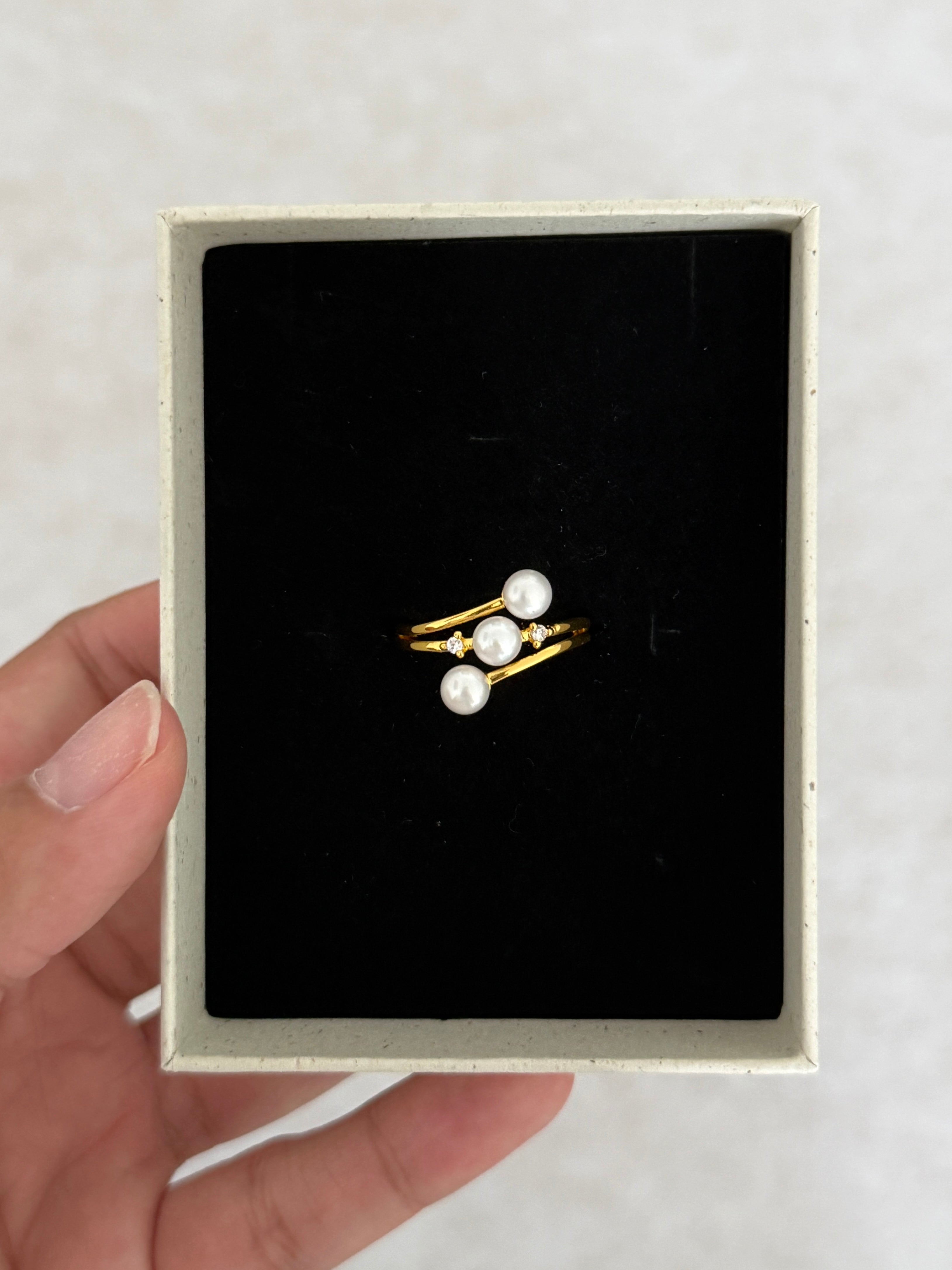 Stellar Pearl Ring