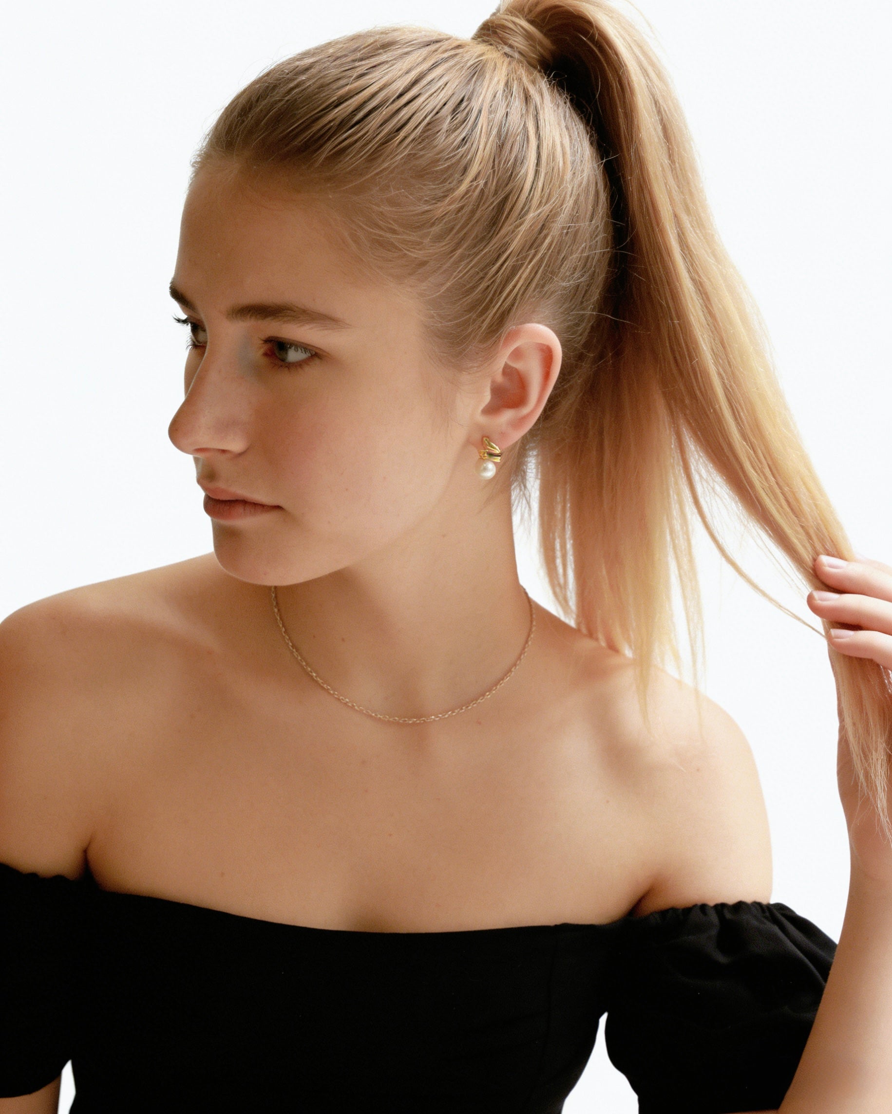 18K Gold Plated Teardrop Earrings, Water Resistant Chunky Dome Hoops, Minimalist High-end French Style Studs, Tarnish Free Daily Jewelry, Modern Abstract Earrings, Gift for Her