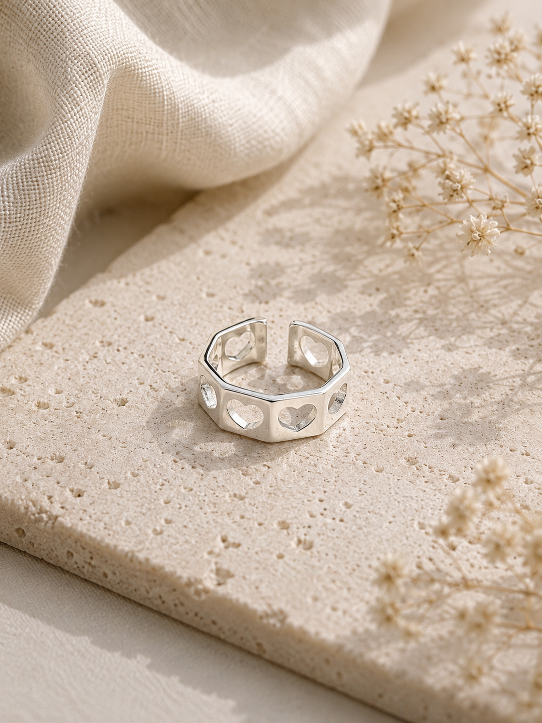 Mira Silver Ring