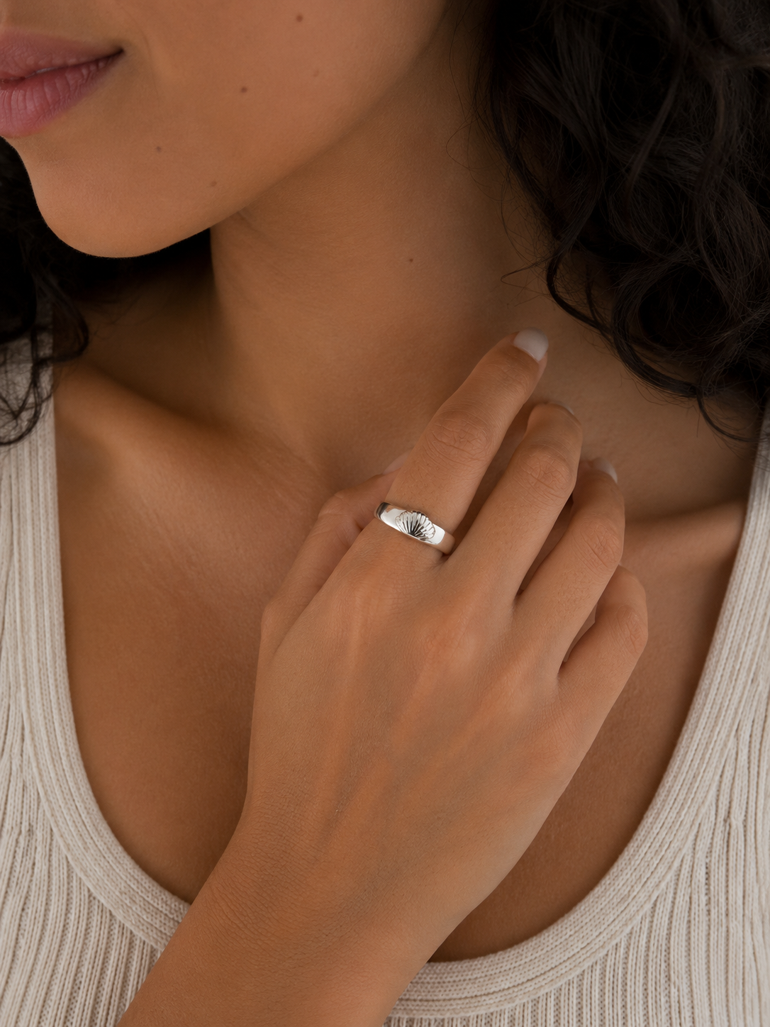 Eden Shell Ring