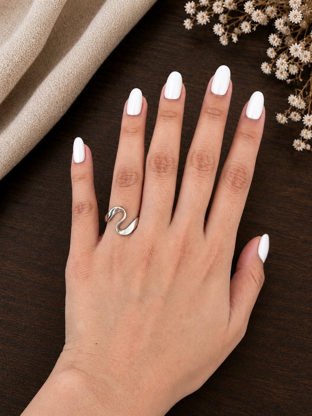 Lilou Wave Ring