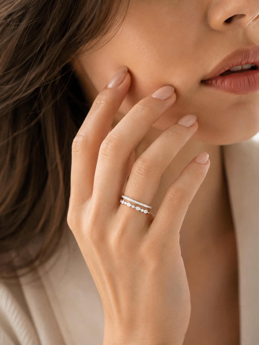 Haze Shell Ring