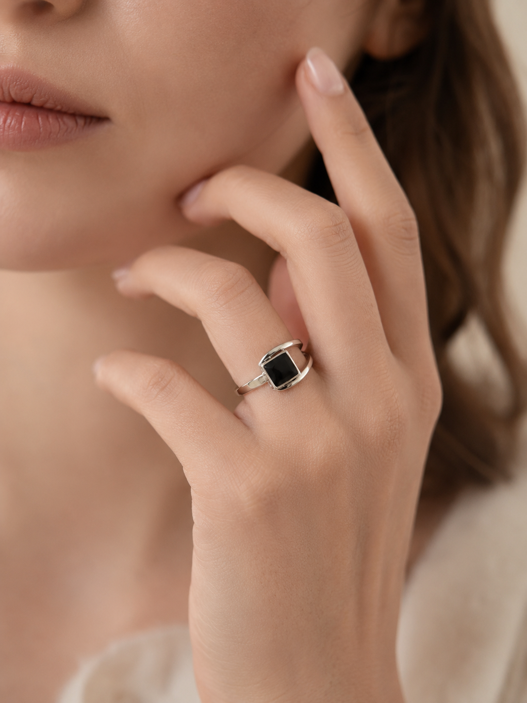 Sage Silver Ring