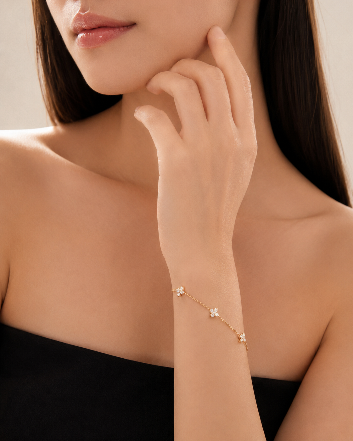 Caelia Gold Bracelet