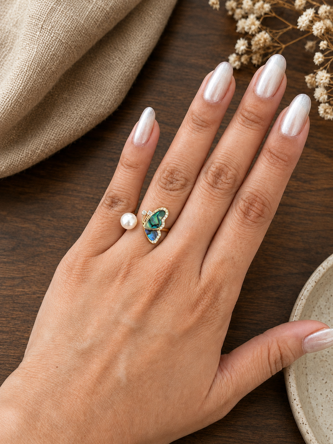 Marina Pearl Ring