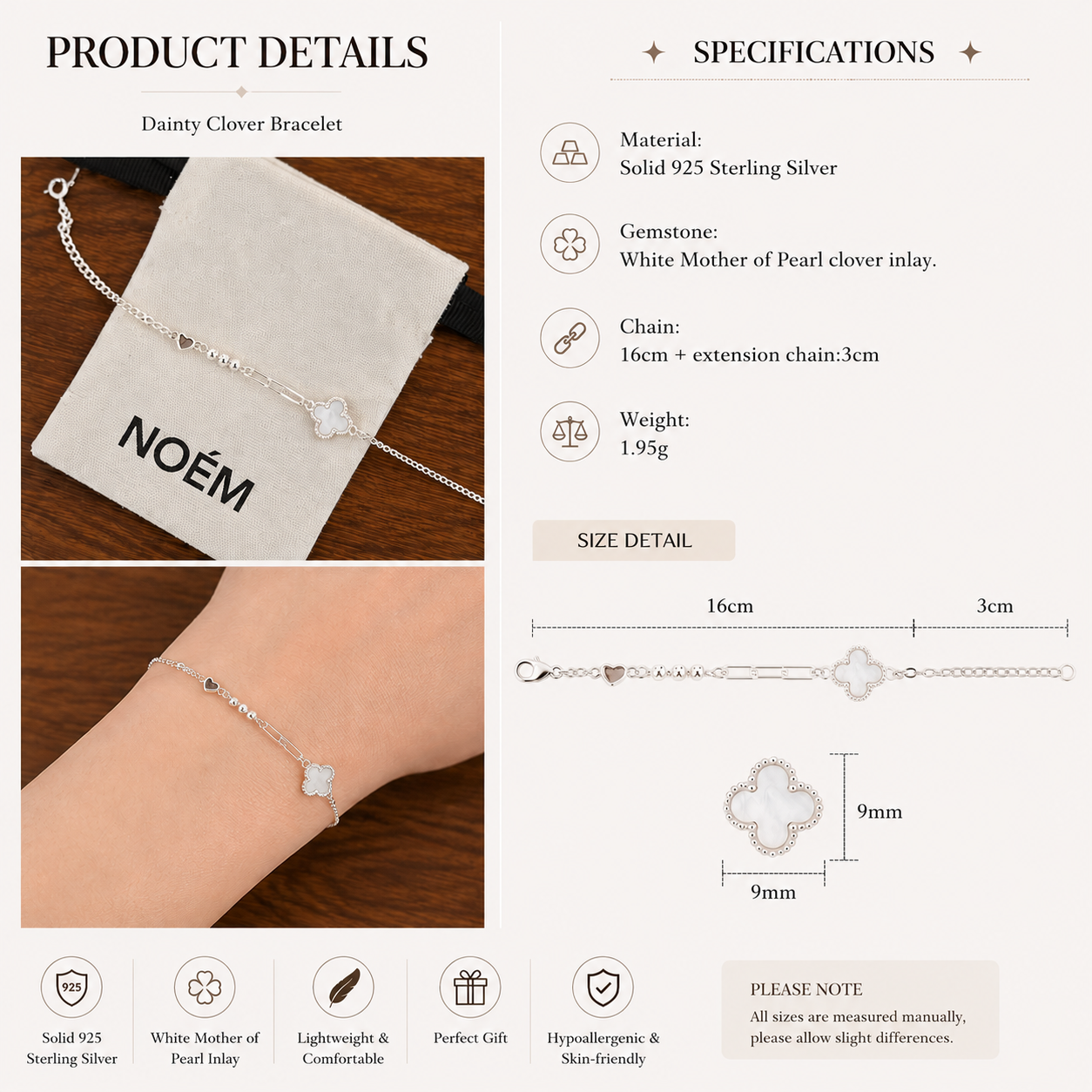 Aura Silver Bracelet