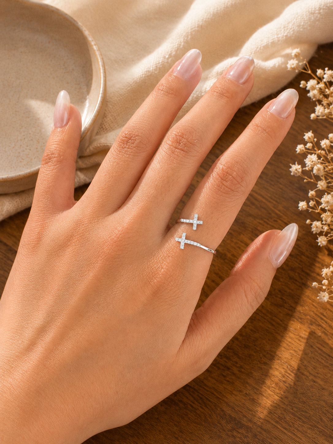 Talus Silver Ring