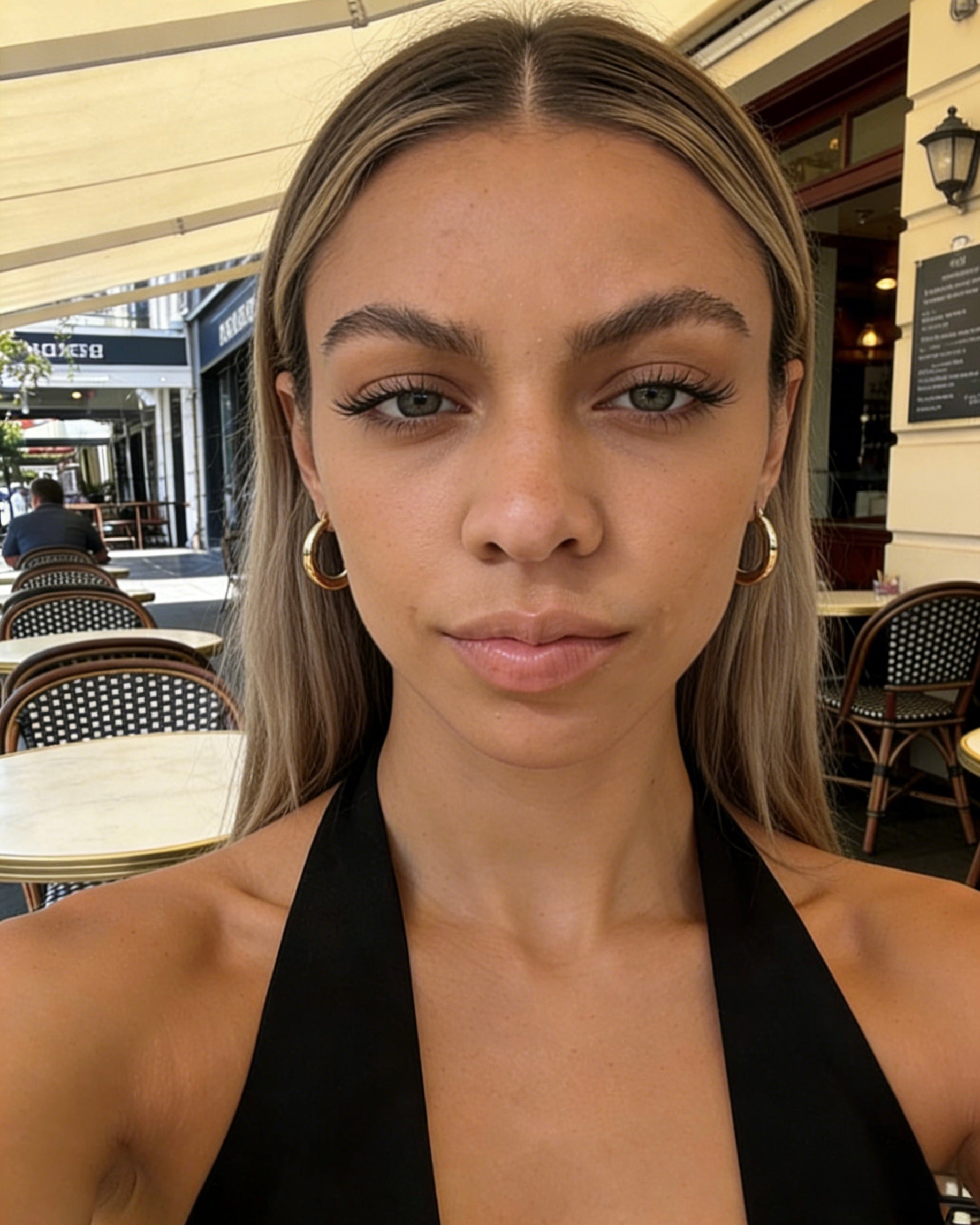 Harper Chunky Hoops
