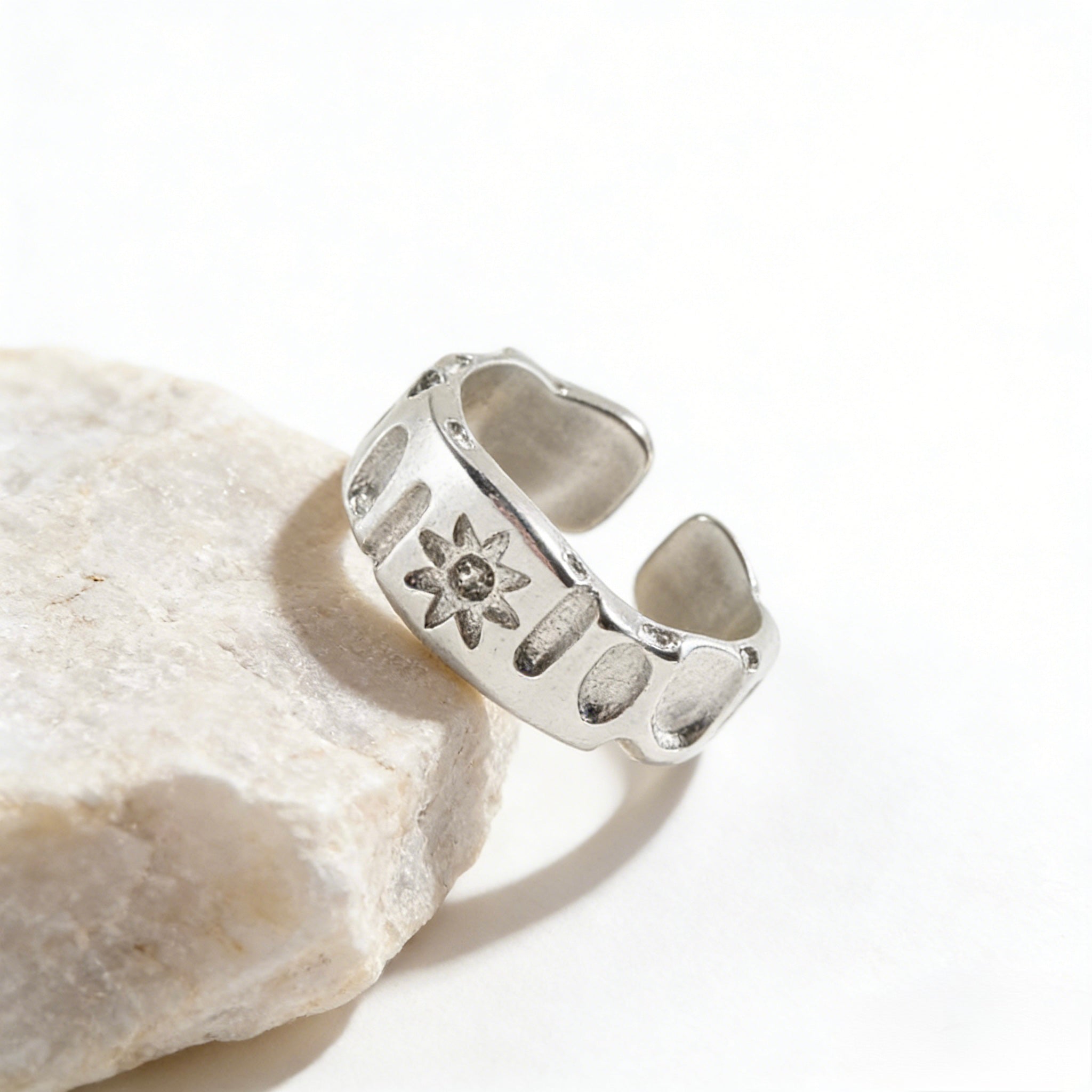 Lucia Silver Ring